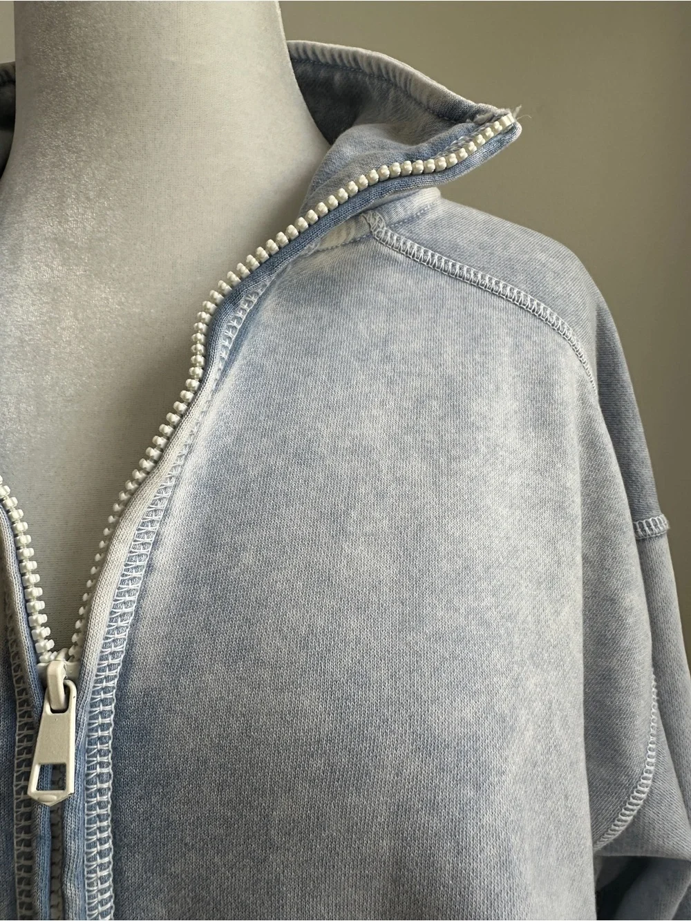 American Eagle Half-Zip Pullover Sweatshirt - Picture 2 of 9